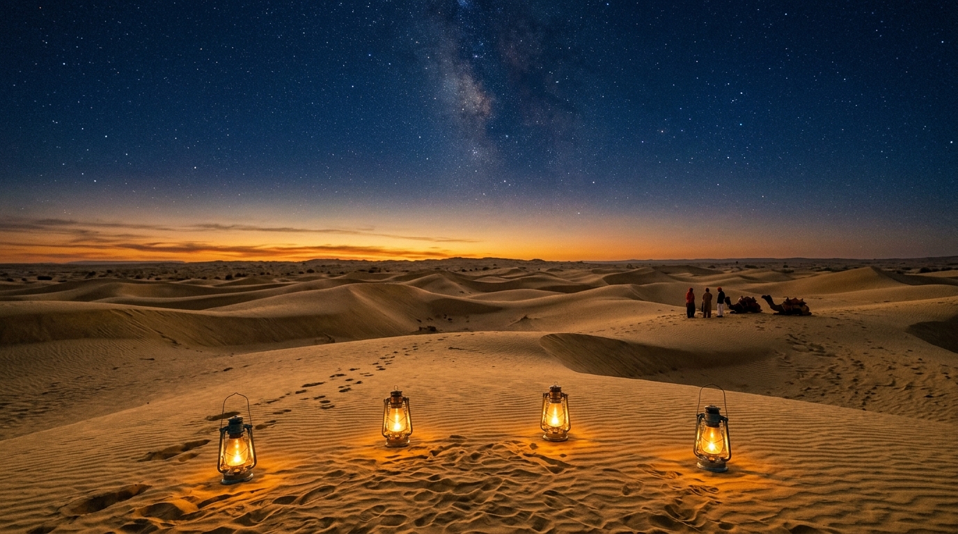 Jaisalmer Dinner on Dunes
